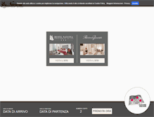 Tablet Screenshot of navonahotelsrome.com